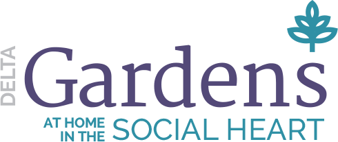 Delta Gardens Logo - At Home in the The Social Heart